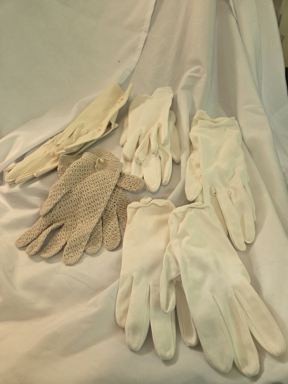 Vintage Bundle Of 5 Pairs Of 6.5 Womens Gloves